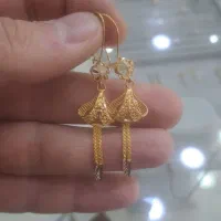 گوشواره آویز طلا