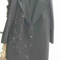 کت مشکی برای شب یلداکرپ  اصل زاغ سنگ کاری