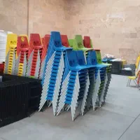 صندلی پلاستیکی تولیدی|میز و صندلی غذاخوری|خاوران, |دیوار