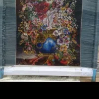 تابلوفرش چله نخ وابریشم|تابلو فرش|نورآباد, |دیوار