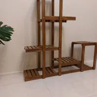 میز تحریر چوبی . میز فلز چند منظوره و جاگلدانی|مبلمان اداری|اردبیل, |دیوار