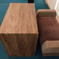 میز تحریر با مبل قیمت که گذاشتم مبل خالی هم نمیدن|میز تحریر و کامپیوتر|شیراز, سینما سعدی|دیوار