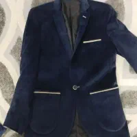 کت سرمه ای مخمل مردانه اکبند نو