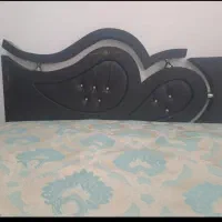 تخت دو نفره.      ویترین MDF