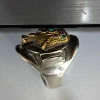 انگشتر نقره دست ساز|کلکسیون اشیاء عتیقه|قروه, |دیوار