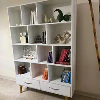 وسایل عروس به علت مهاجرت نونو|کتابخانه، شلف، قفسه‌های دیواری|تهران, خرمشهر|دیوار