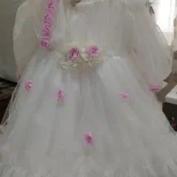 لباس پرنسسی عروس دخترانه