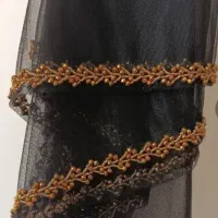 دوخت روسری محلی با طرح دلخواه