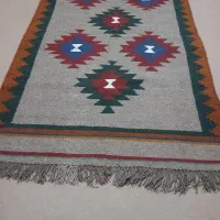 گلیم دست بافت نخ پشم