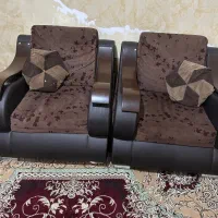 مبل ۷ نفره مناسب باغ|مبلمان خانگی و میز عسلی|قائم‌شهر, |دیوار