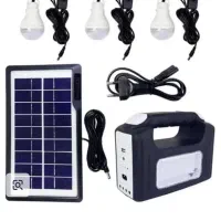 چراغ شارژی با پنل خورشیدی