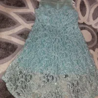 پیراهن عروسکی خوشرنگ فیروزه ای نو|لباس|قم, بنیاد|دیوار