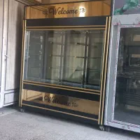 یخچال دو متری دوطرف شیشه