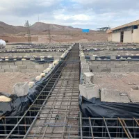 اجرای آرماتوربندی قالب‌بندی فوندانسیون