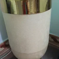 گل گلدان وگل گلدان فایبرگلاس مخملی بابرگ انجیری|گل مصنوعی|رودسر, |دیوار