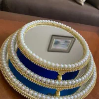 سینی مرواریدی عقد و عروسی