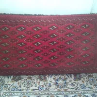 یک جفت پشتی ترکمن تمیز دستبافت