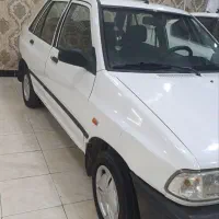 پراید سفید92 بی رنگ