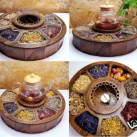 تی بگ چوبی وارمر دار|ظروف سرو و پذیرایی|کرمان, |دیوار