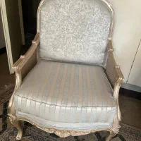 دو عدد مبل تک کوئین کنار حصیری کاملا نو