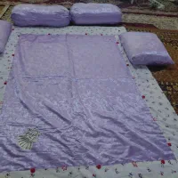 لحاف عروس ۲عدد لحاف ۲عدد بالش و۲عدد متکا