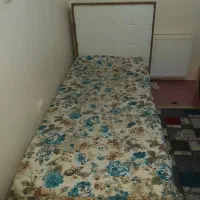 دراور.تخت خواب یک نفره با تشک رویال اصل.ضدخش