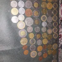 تعداد ۷۸قطعه سکه خارجی وایرانی همگی باارزش|کلکسیون سکه، تمبر، اسکناس|تهران, تهرانپارس شرقی|دیوار