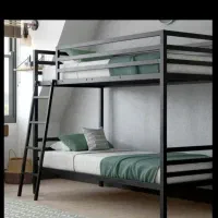 انواع تخت خواب فلزی زیرقیمت فروشگاه|تخت و سرویس خواب|مشهد, گرجی علیا|دیوار