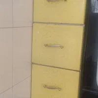 کابینت فلزی با کیفیت بهمراه هود|آب‌چکان و نظم‌دهنده ظروف|همدان, |دیوار