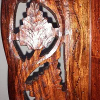 میز چوبی عتیقه دستساز هندی نونو(کمیاب و کلکسیونی)|کلکسیون اشیاء عتیقه|اصفهان, نقش جهان|دیوار