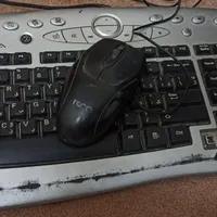 کیبورد سیمی + کیس + موس