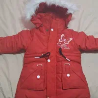 کاپشن قرمز دخترانه سایز ۵۰