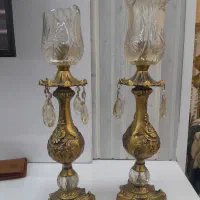 دو عدد شمعدان در حد نو