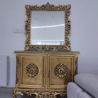 اینه و کنسول چوب