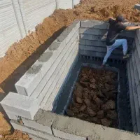 کنده کاری چاه فاضلاب|خدمات پیشه و مهارت|آستانه اشرفیه, |دیوار