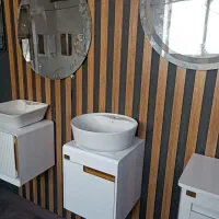*حراج*روشویی کابینتی ۳۶×۳۶ هما دایره|لوازم سرویس بهداشتی|تبریز, |دیوار