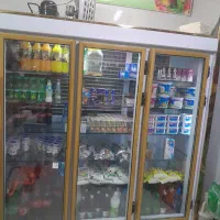 یخچال ۳درب ویترینی درحد نو