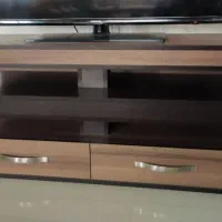 میز تلویزیون MDF ، دو تکه متحرک