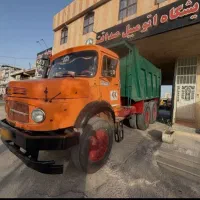 بنز ده چرخ زیر مایلر کمپرسی