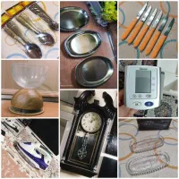 دکور قدیمی قاشق کلمن استکان سینی قوری چاقومبل عسلی|کلکسیون اشیاء عتیقه|قم, حنیف نژاد|دیوار