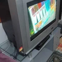 تلویزیون صنام ۳۲ با میز صفحه تخت|تلویزیون و پروژکتور|کاشمر, |دیوار