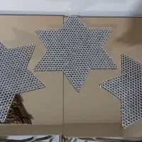 رومیزی مدل ستاره جاسوییچی مدل قلب|پرده، رانر، رومیزی|تهران, آذری|دیوار