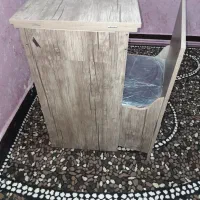 میز چرخ خیاطی ب همراه صندلی درحد نو|چرخ خیاطی و ریسندگی|اهواز, سپیدار|دیوار