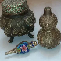 دخل وکدوی نایاب برنز بسیار کهنه