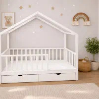 تختخواب کودک چوبی