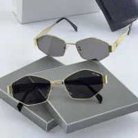 عینک افتابی CELINE مدل چندضلعی در عینک almas