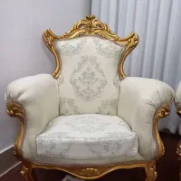 مبل سلطنتی ۹ نفره دسته متکایی|مبلمان خانگی و میز عسلی|خوی, |دیوار