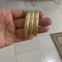 النگو تراش خورده شبیه طلا