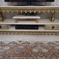 میز تلویزیون، بوفه، ساعت ایستاده برنز اصل و محکم|میز تلویزیون|محمدشهر, محمدشهر|دیوار