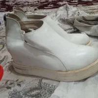 کفش سفید زیبا|کیف، کفش، کمربند|سقز, |دیوار